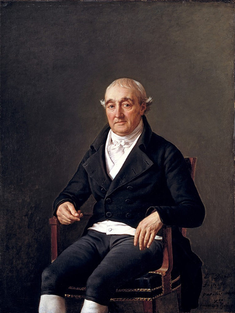 库珀·彭罗斯先生的肖像 Portrait of Mr. Cooper Penrose (1802; Paris,France  )，雅克·路易·大卫