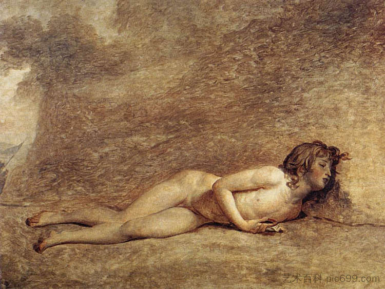 巴拉之死 The Death of Bara (1794),雅克·路易·大卫