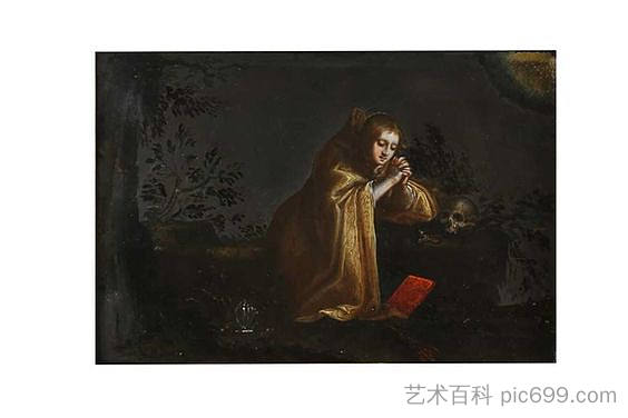 忏悔抹大拉 Penitent Magdalene，雅克斯·特拉