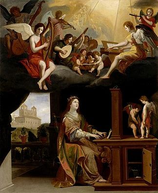 圣塞西莉亚 St. Cecilia (1626)，雅克斯·特拉