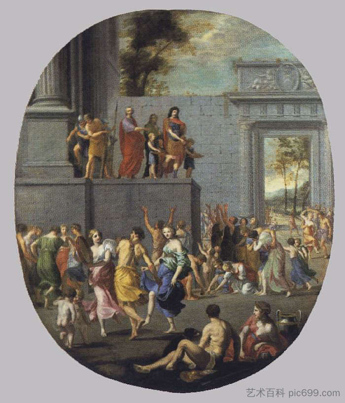 路易十三和红衣主教黎塞留的自由主义 The Liberality of Louis XIII and Cardinal Richelieu (c.1636),雅克斯·特拉