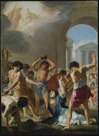 圣斯蒂芬的殉难 The Martyrdom of St Stephen (1623)，雅克斯·特拉