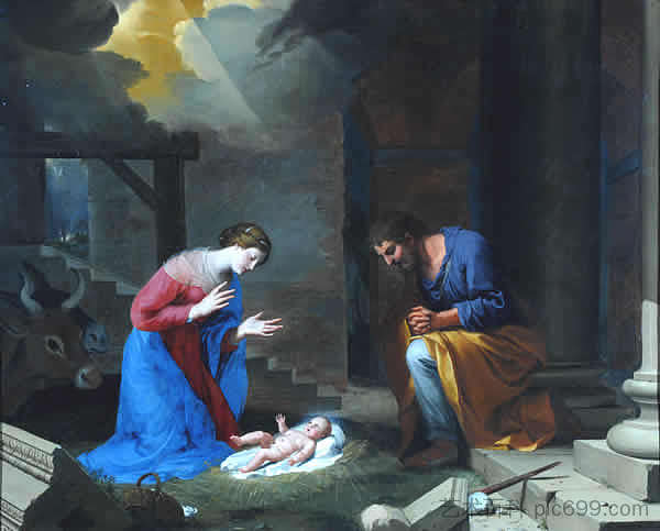 耶稣诞生 The Nativity (1639)，雅克斯·特拉