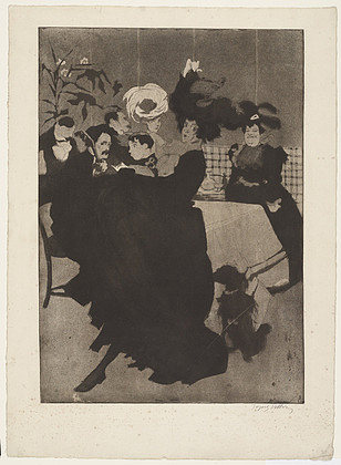 西班牙舞者（Danseuse Espagnole） Spanish Dancer (Danseuse Espagnole) (1899)，雅克·维隆