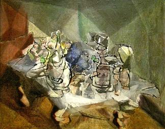 餐桌 The Dining Table (1912)，雅克·维隆