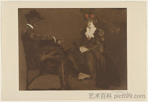 黑人 The Negro (1899)，雅克·维隆