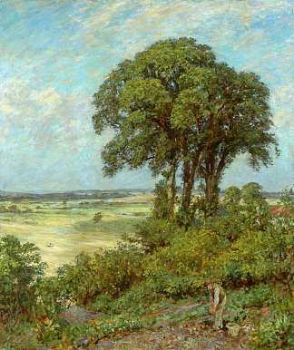 苏塞克斯的景观 Landscape in Sussex，查尔斯·詹姆斯