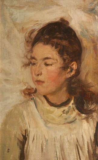 艺术家女儿的肖像 Portrait of the Artist’s Daughter，查尔斯·詹姆斯