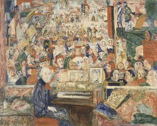 风琴中的恩索尔 Ensor at the Harmonium (1933)，詹姆斯·恩索尔