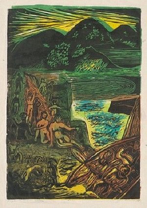俄耳甫斯与海妖 Orpheus and the Sirens (1983)，詹姆斯·莱斯内·威尔斯