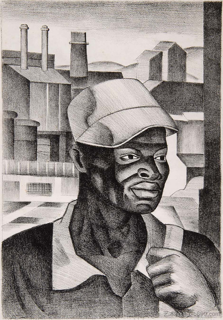 黑人工人 The Negro Worker (1938)，詹姆斯·莱斯内·威尔斯