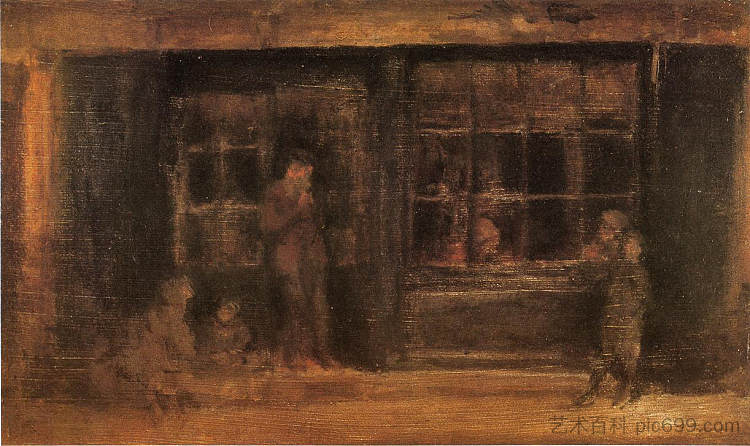 一家商店 A Shop (1884 - 1890),詹姆斯·阿博特·麦克尼尔·惠斯勒