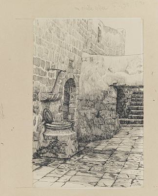 一个古老的蓄水池 An Old Cistern (1886 – 1889)，詹姆斯·天梭