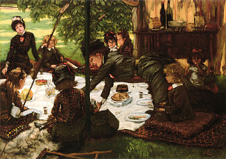 儿童派对 Children’s Party (c.1881 – c.1882)，詹姆斯·天梭