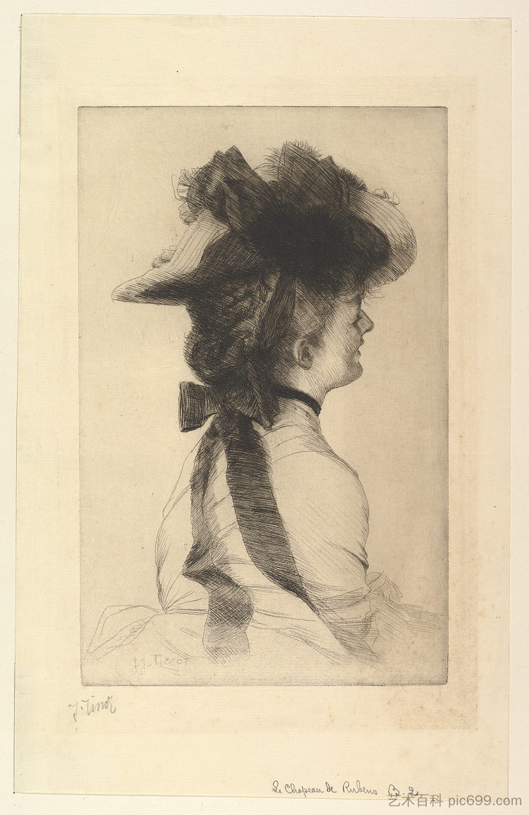 鲁本斯帽 The Rubens Hat (1875)，詹姆斯·天梭