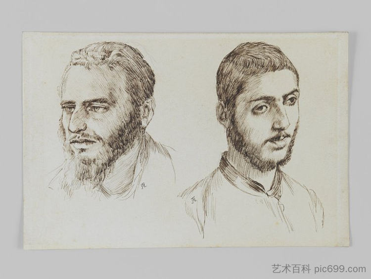 犹太人和亚美尼亚人 Jew and Armenian (1886 - 1889)，詹姆斯·天梭