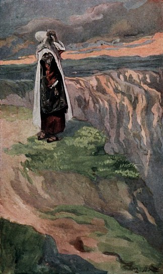 摩西从远处看到应许之地 Moses Sees the Promised Land from Afar，詹姆斯·天梭