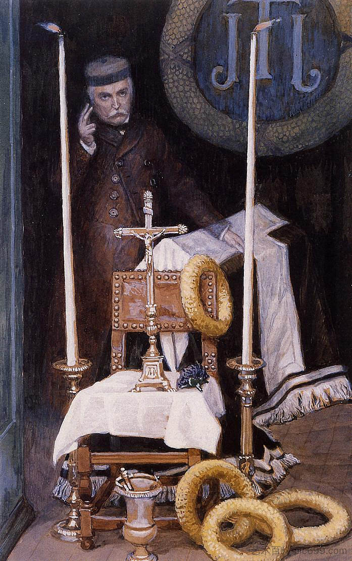 朝圣者的肖像 Portrait of the Pilgrim (1886 - 1894)，詹姆斯·天梭