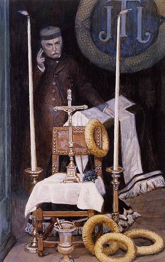 朝圣者的肖像 Portrait of the Pilgrim (1886 – 1894)，詹姆斯·天梭