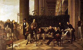 皇家街的圈子 The Circle of the Rue Royale (1868)，詹姆斯·天梭