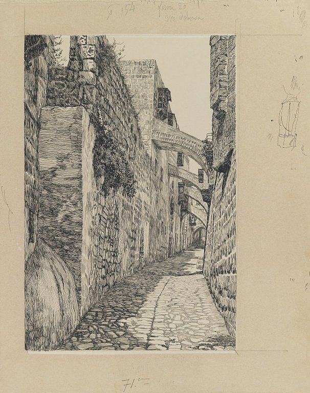 通过多洛罗萨 Via Dolorosa (1886 - 1889)，詹姆斯·天梭