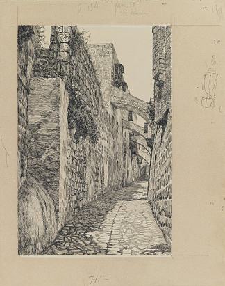 通过多洛罗萨 Via Dolorosa (1886 – 1889)，詹姆斯·天梭