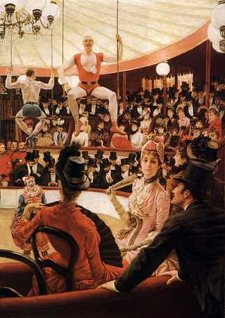 巴黎的女人：马戏团情人 Women of Paris: The Circus Lover (1885)，詹姆斯·天梭