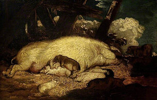 猪 Pigs (1793)，詹姆斯·沃德