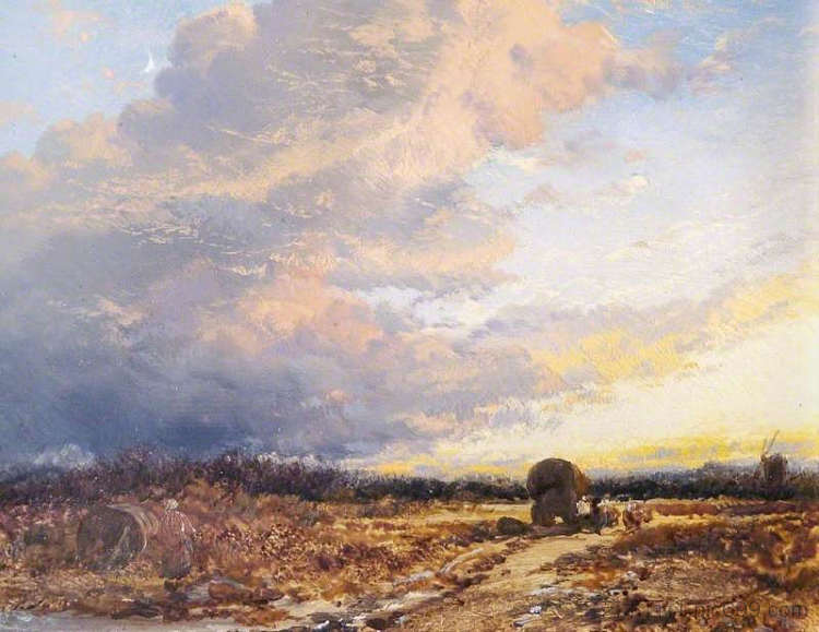 傍晚的阴影 Shades of Evening，詹姆斯·韦伯