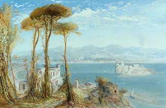 那不勒斯湾 The Bay of Naples (1876)，詹姆斯·韦伯