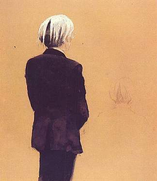 安迪·沃霍尔 – 后视图，站立 Andy Warhol – Back View, Standing (1976)，杰米·韦思