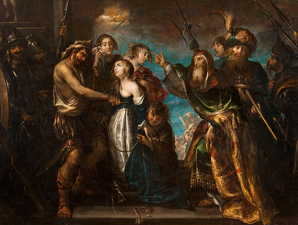 圣凯瑟琳殉难 The Martyrdom of St Catherine (1641)，扬·科西尔