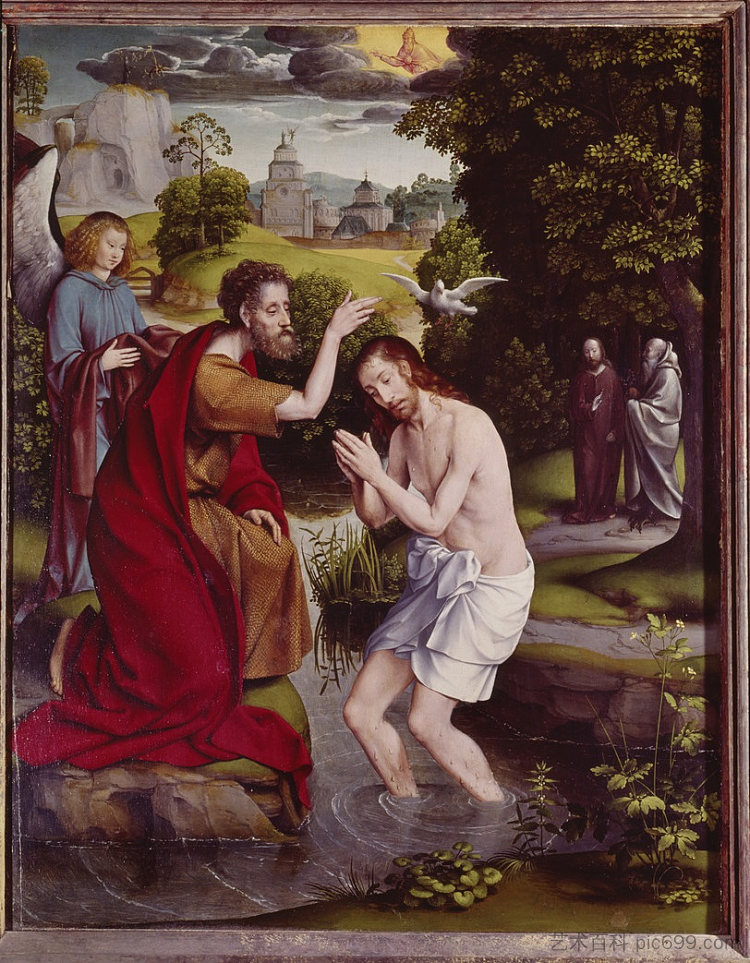 耶稣的洗礼 Baptism of Jesus，扬·乔斯特