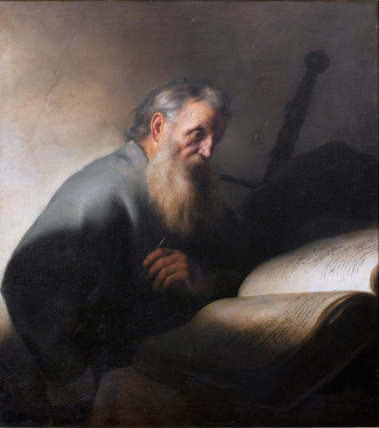 使徒保罗 Apostle Paul (c.1627 - c.1629; Netherlands  )，扬·利文斯