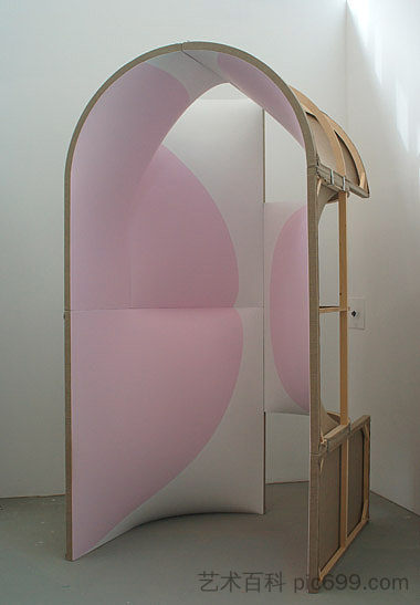 毫无意义的粉红色艺术之家 Pointless Pink House of Art (2011)，扬·马丁·沃斯库伊