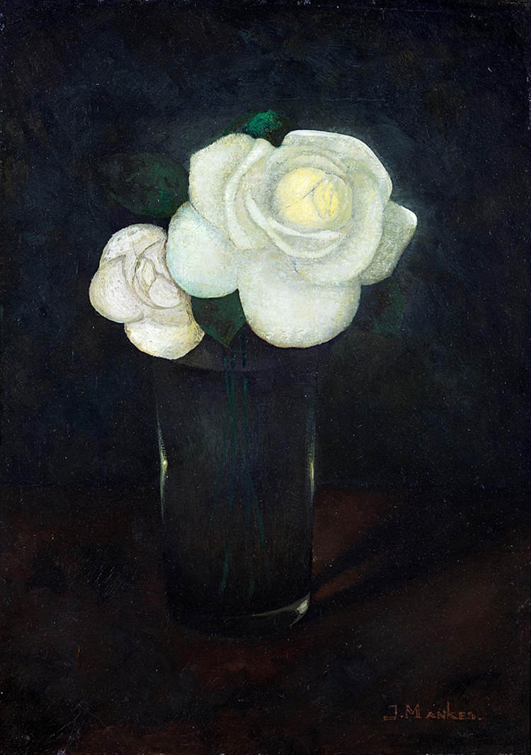 卡梅利亚在格拉斯 Camelia's in Glas (1913)，扬·曼克斯