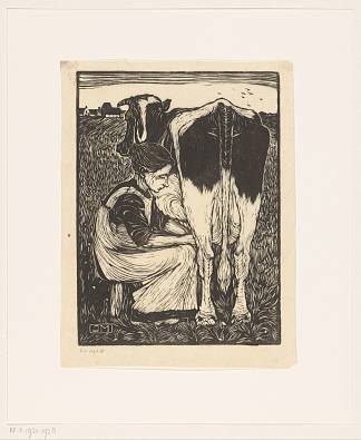 挤奶机 Cow milker (1914)，扬·曼克斯