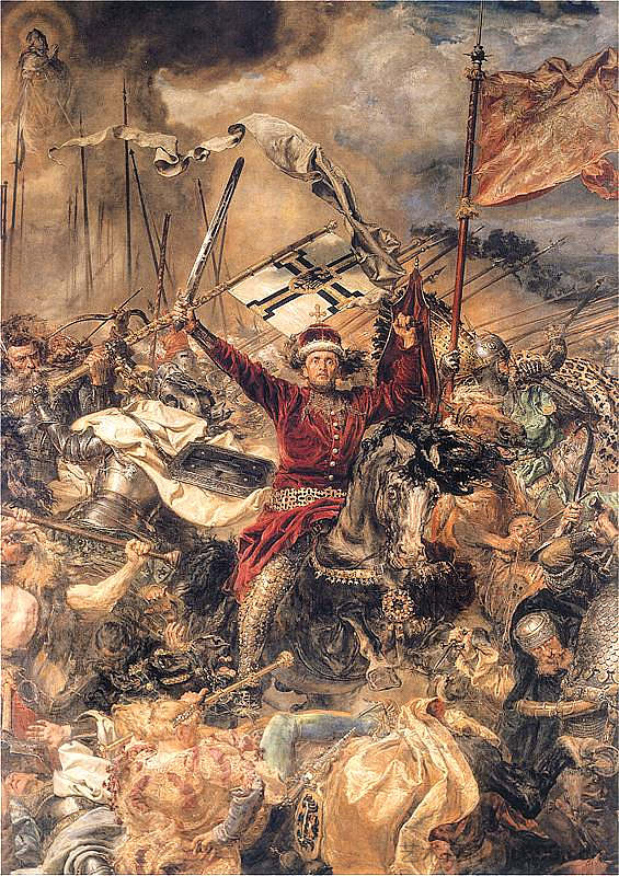 格伦瓦尔德战役，维托尔德（局部） Battle of Grunwald, Witold  (detail)，扬·马泰伊科