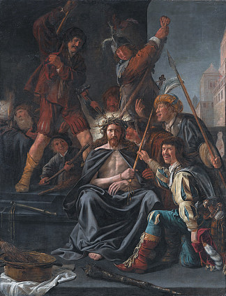 基督冠以荆棘 Christ Crowned with Thorns (1639)，让·米恩斯·莫勒奈尔