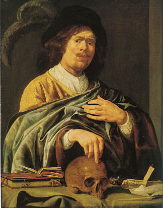 自画像 Self-portrait (1640)，让·米恩斯·莫勒奈尔