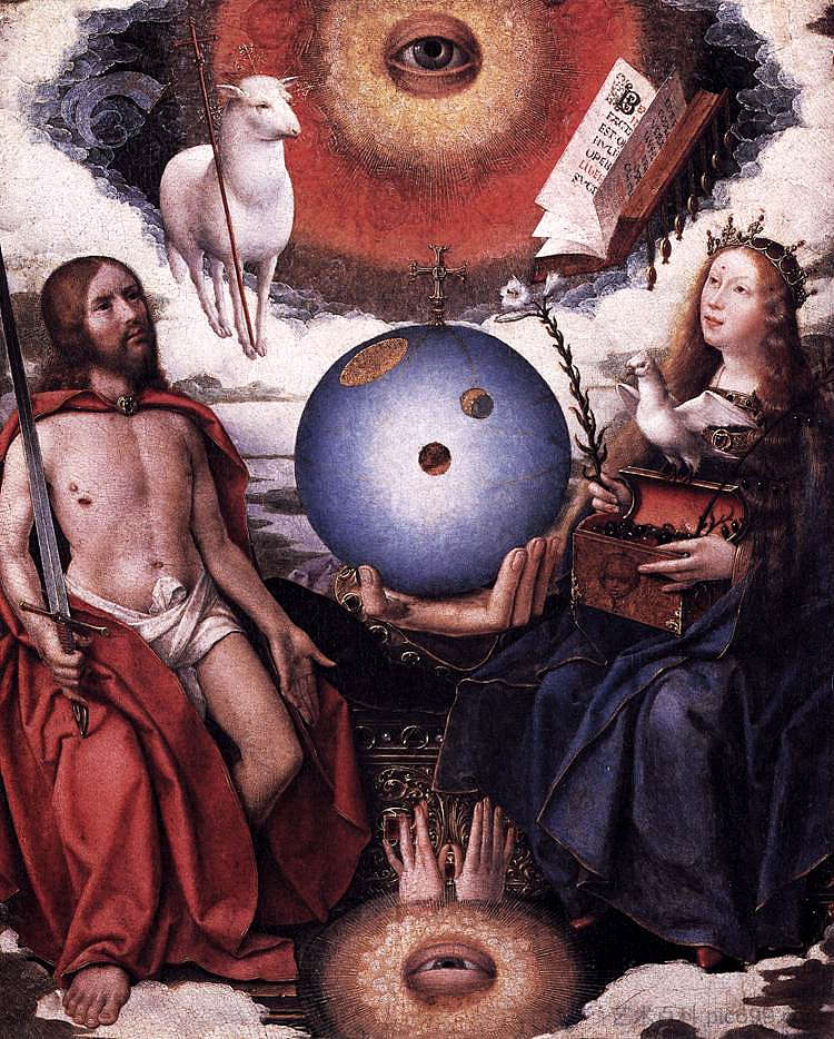 基督教的寓言 Allegory of Christianity (1510 - 1515)，扬·普罗福斯特