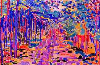 森林步道 Forest trail (1910)，简·斯鲁伊特斯