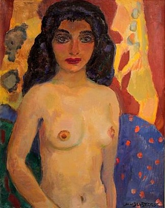 宫女 Odalisque (c.1920)，简·斯鲁伊特斯