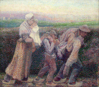 在De Werkstakestake Na De Werkstaking (1890)，简·托罗普