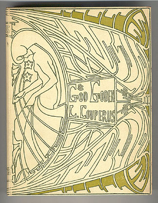 《上帝与众神》封面 路易斯·库珀鲁斯 Cover for ‘God en goden’ by Louis Couperus (1903)，简·托罗普