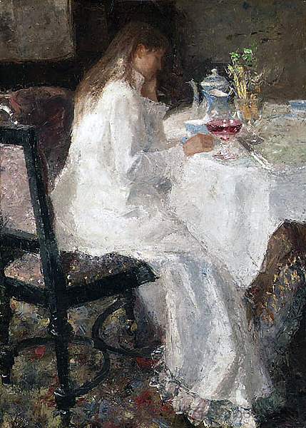 白衣女郎 Lady in White (1886)，简·托罗普