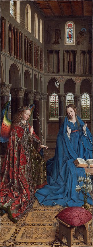 天使报喜 The Annunciation (c.1435)，扬·凡·艾克