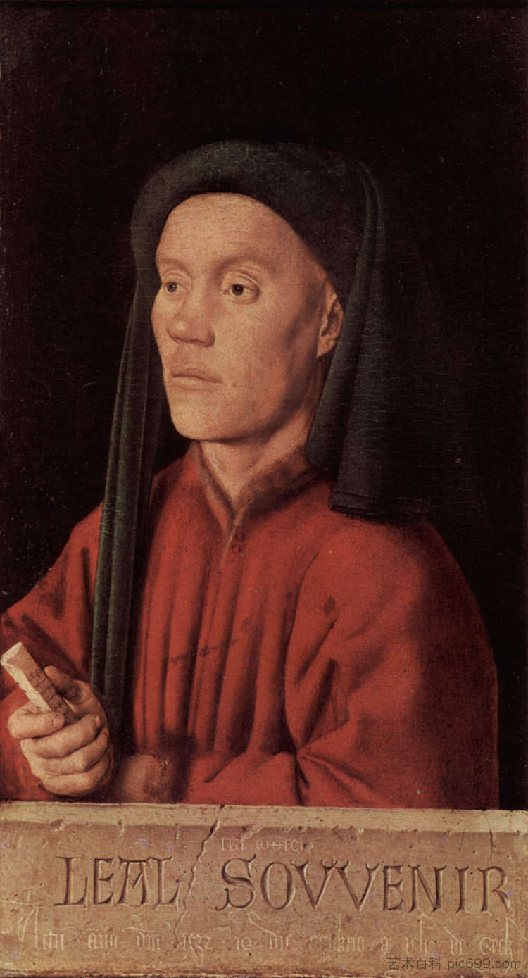 一个年轻人的肖像 Portrait of a Young Man (1432),扬·凡·艾克