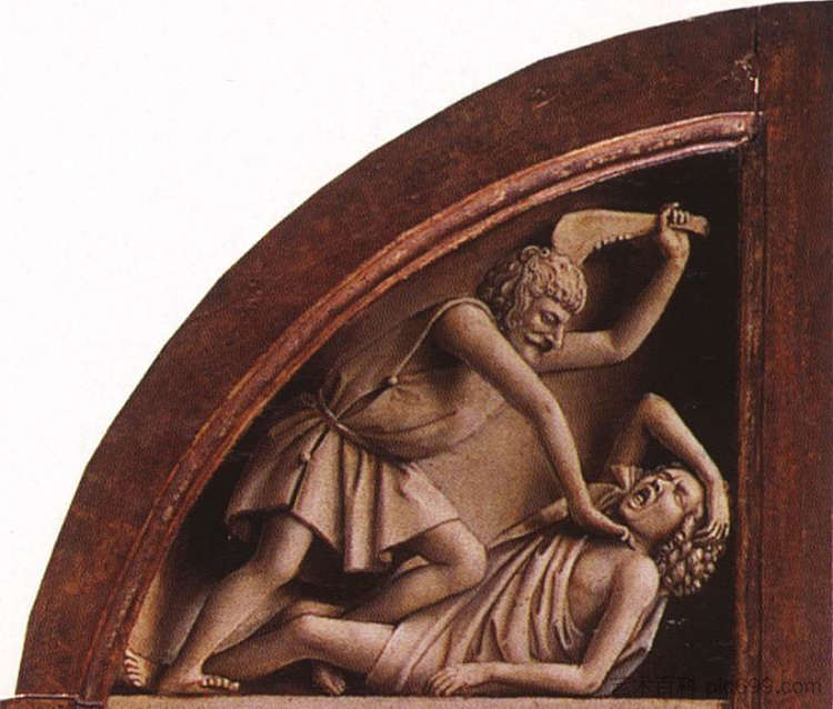 根特祭坛(局部) The Ghent Altar (detail) (1432),扬·凡·艾克