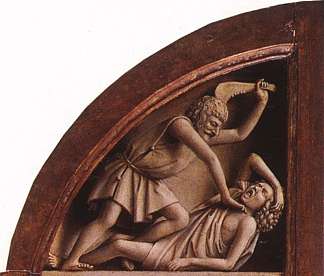 根特祭坛（局部） The Ghent Altar (detail) (1432)，扬·凡·艾克